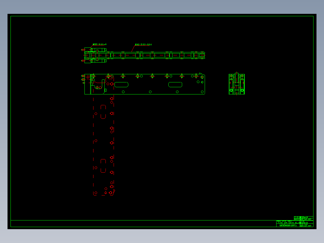 KOSMEKMRD1500-850多系列多零件图纸模型