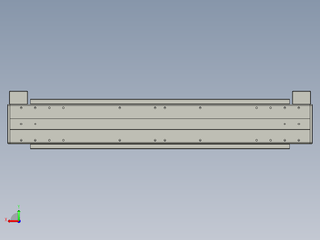 威洛博双电机滑台-VBF14S2-L50-S500-BU-P40-C6后视图