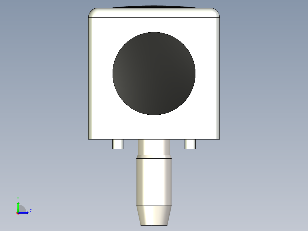 型材-BR 2D 40X40 CUBIC CONNECTOR 3842549866左视图