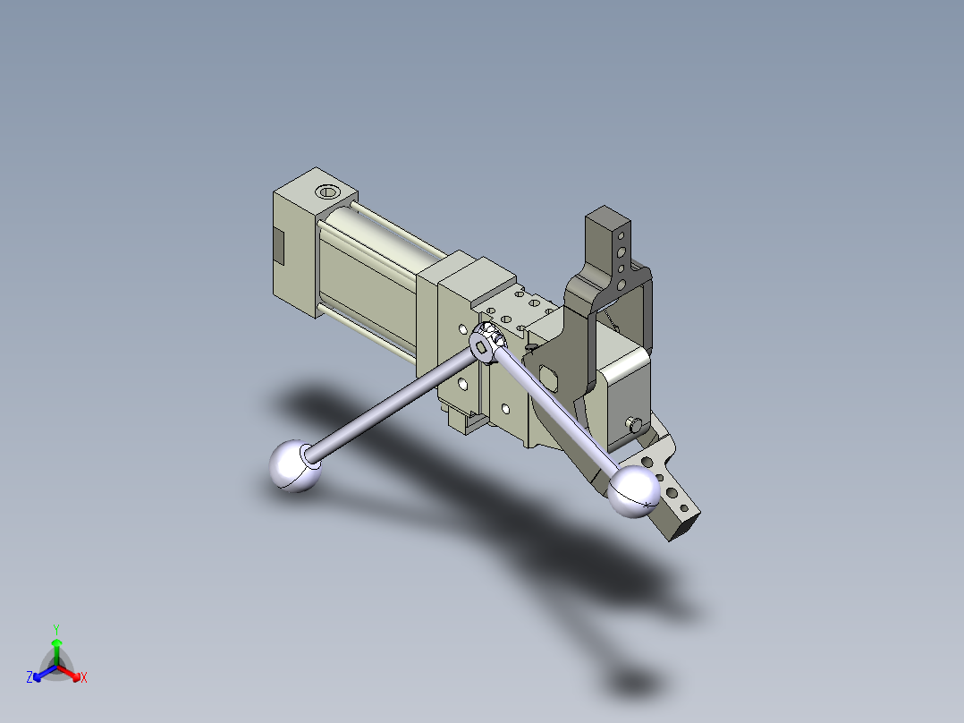 德克斯TUNKERS气缸数模V_50_1_Z_A10_T12_45~120