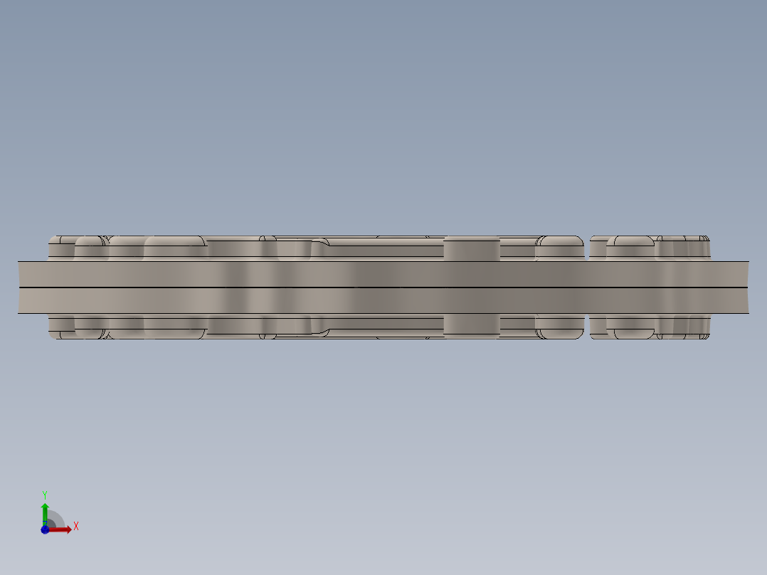 古老的硬币前视图