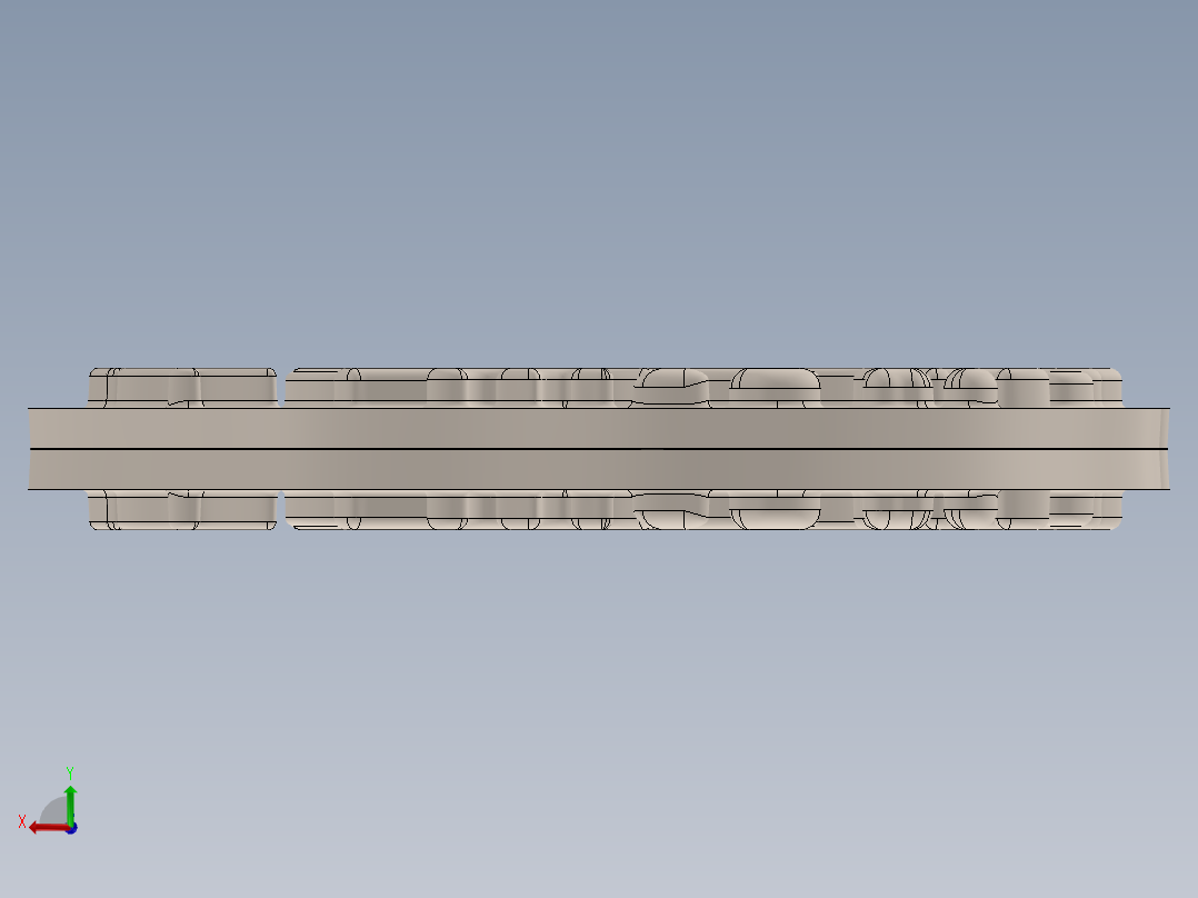 古老的硬币后视图