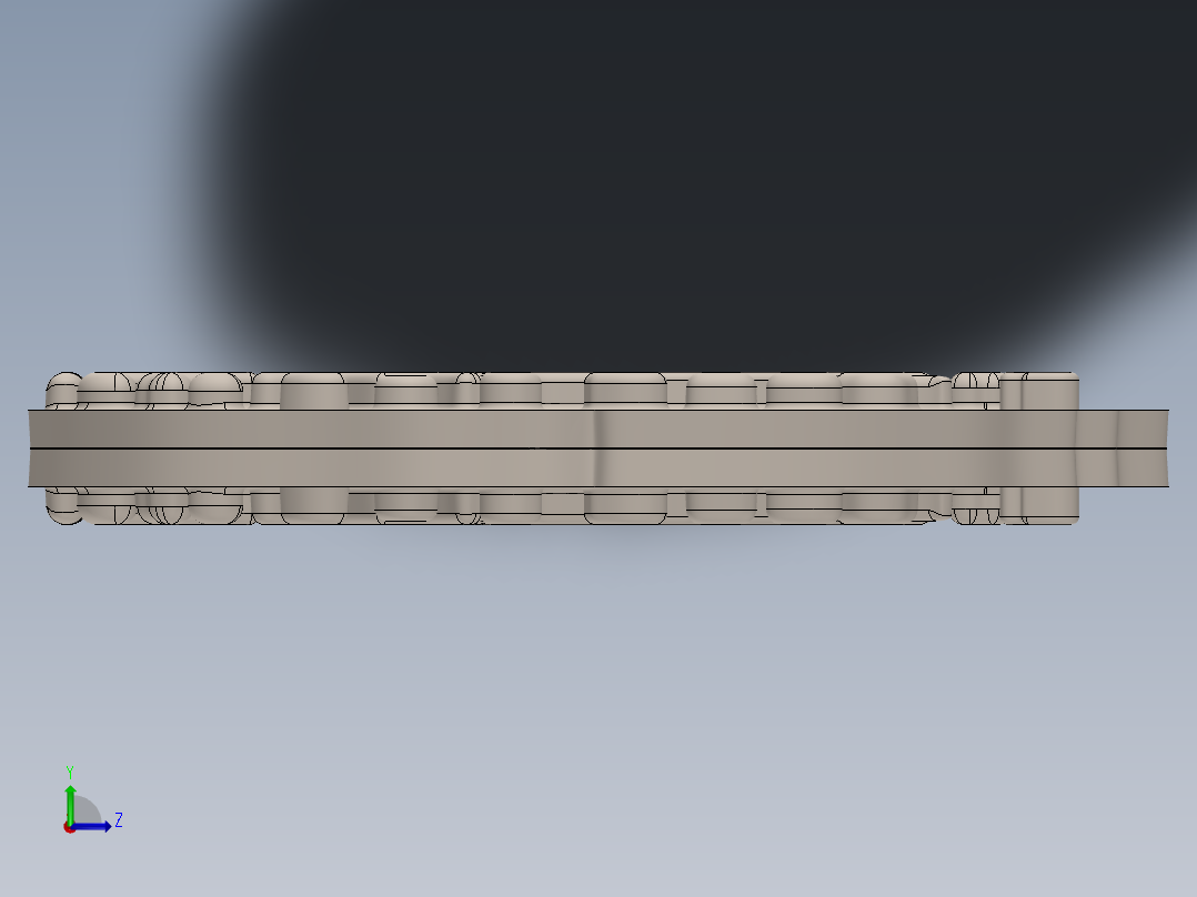 古老的硬币左视图