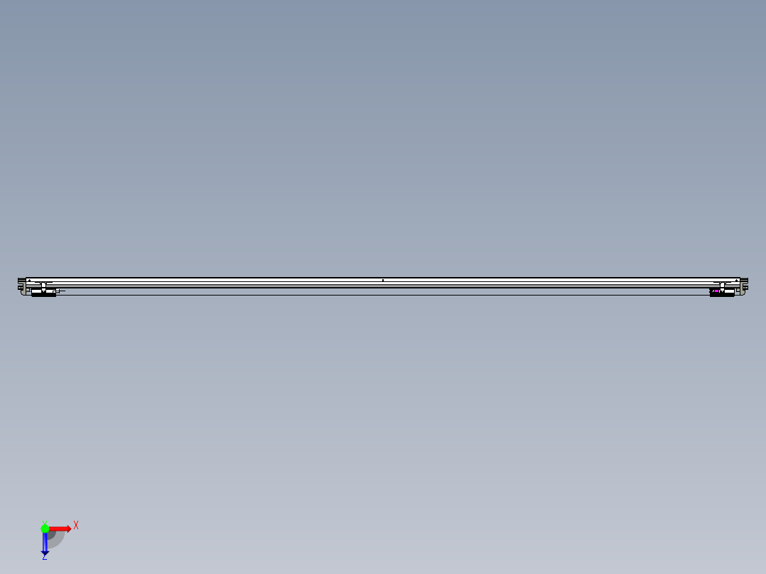 威洛博VL系列3d模型模组2VL14S1Y-S2900俯视图