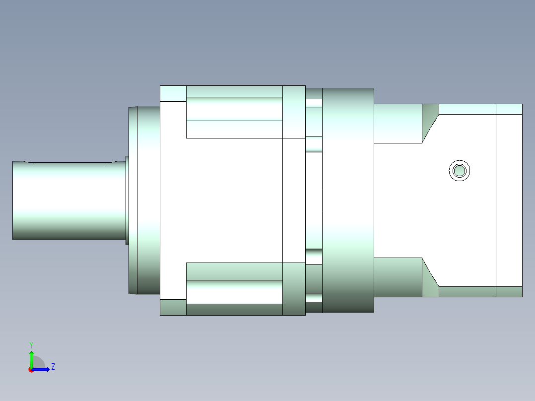 直齿PLX220-L2 42-114.3-200-M12.stp左视图