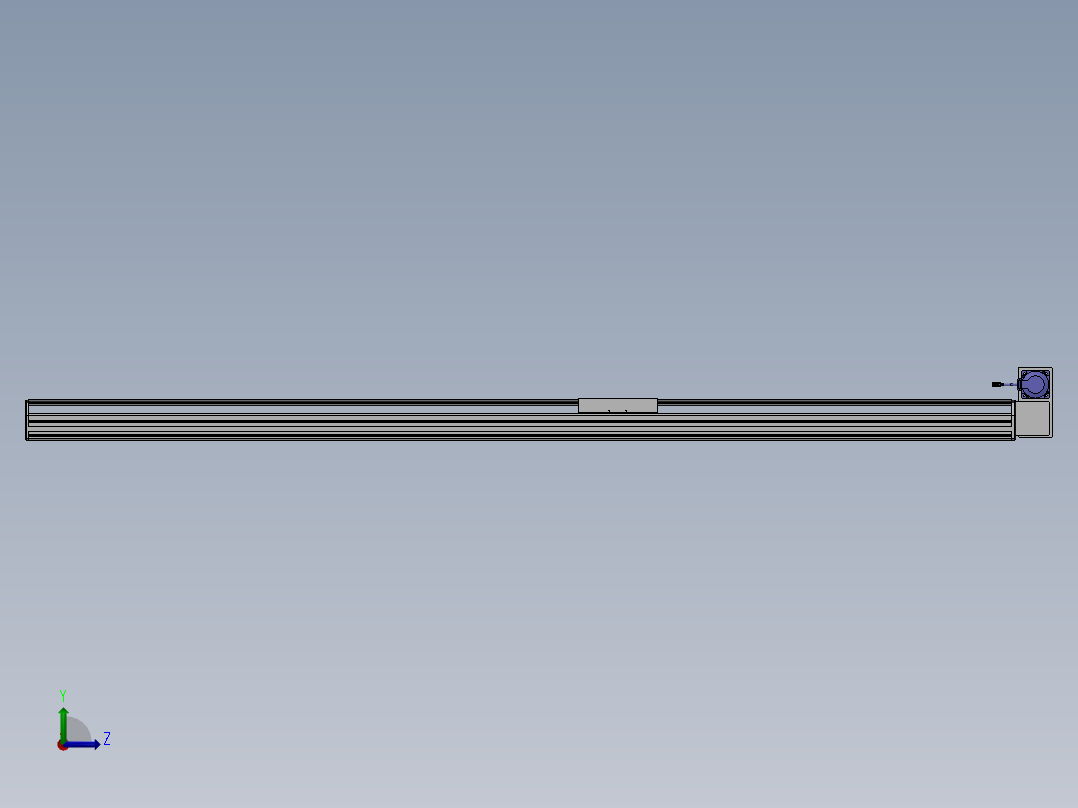 精密模组MT220-L150-2500-RU-M75-C4左视图