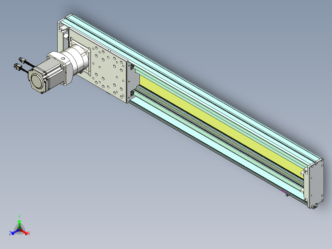 威洛博VG 系列模组VG17-L50π-S800-BC-ZP75B-C3-K正等轴测图