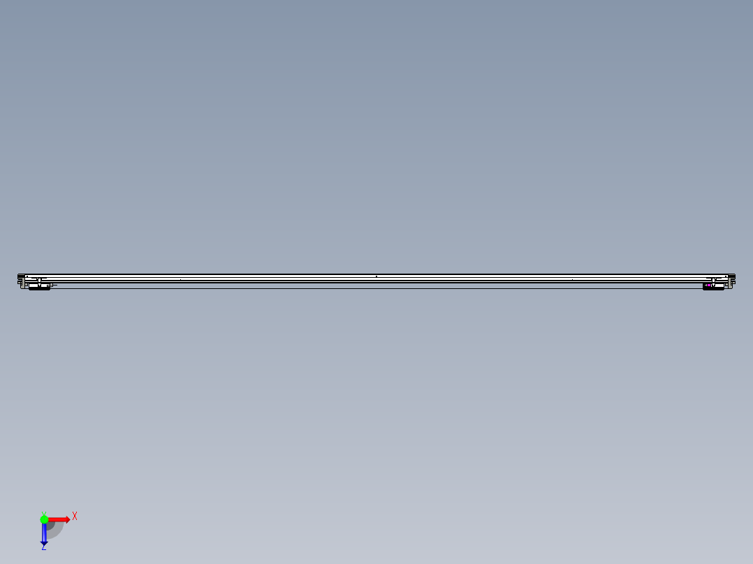 威洛博VL系列3d模型模组2VL14S1Y-S3450俯视图