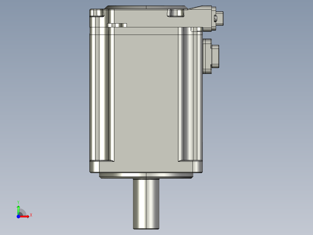 电机MS6S-60CN30B3-20P4-S.STEP前视图