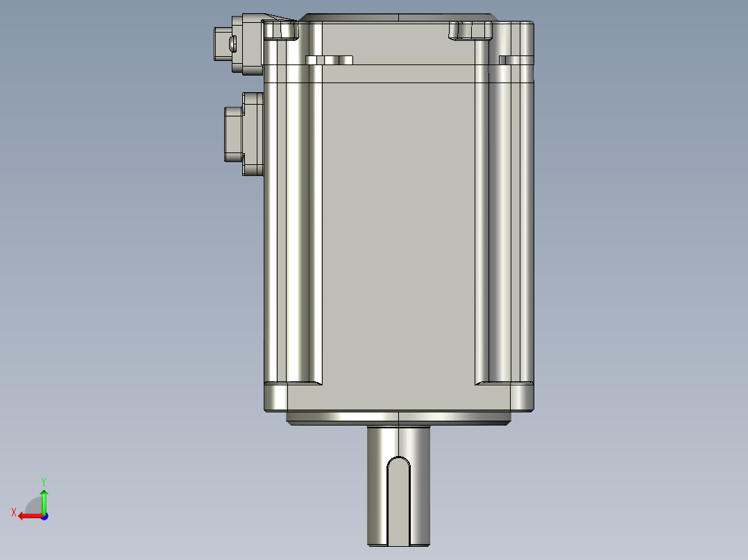 电机MS6S-60CN30B3-20P4-S.STEP后视图