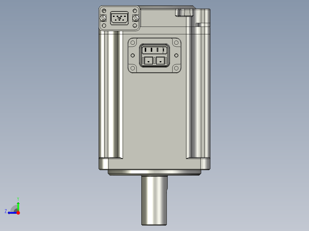 电机MS6S-60CN30B3-20P4-S.STEP右视图