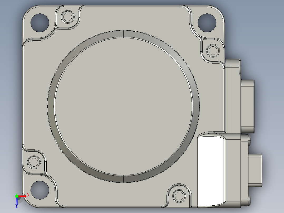 电机MS6S-60CN30B3-20P4-S.STEP俯视图