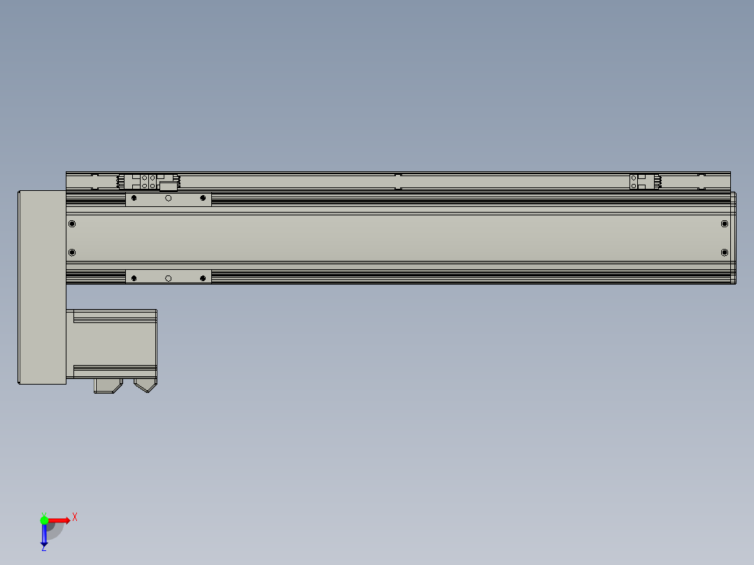 威洛博VF8-S400-BL俯视图