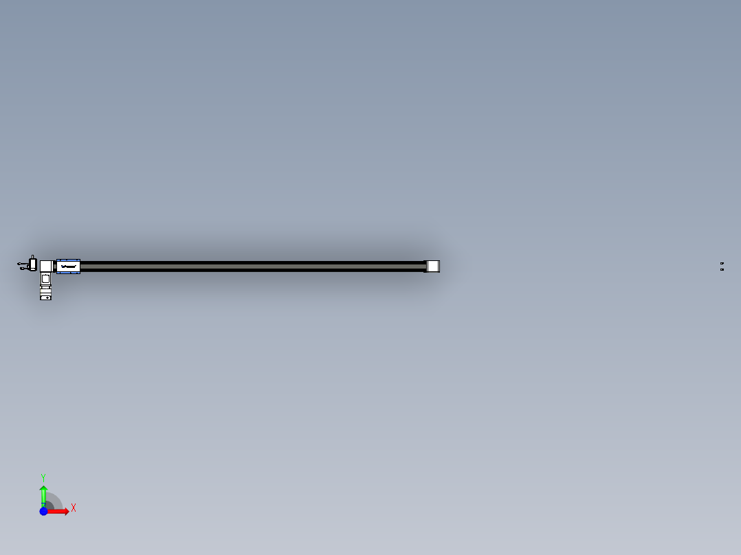 威洛博LB.GB同步带传动--欧规系列GB8-L192-S2650-BL-P75-K前视图