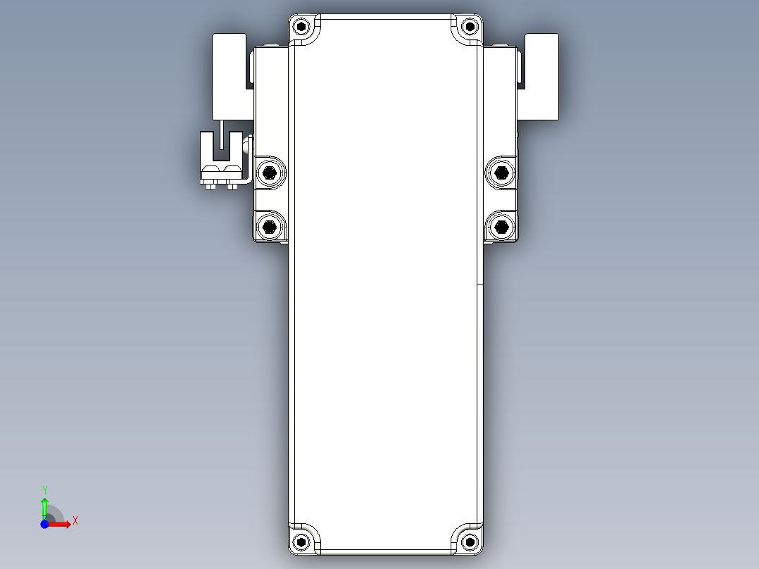 TPA-KNR-86E-1610C-L1000A1-MP-H40-N3线性模块铝制底座前视图