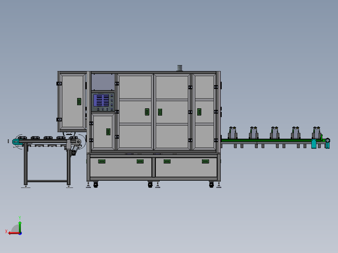 折极耳上保持架机sw18可编辑后视图