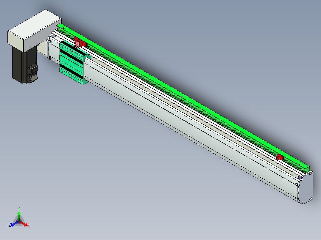 威洛博VBF10-L45-S800-BRU-P40-C4正等轴测图