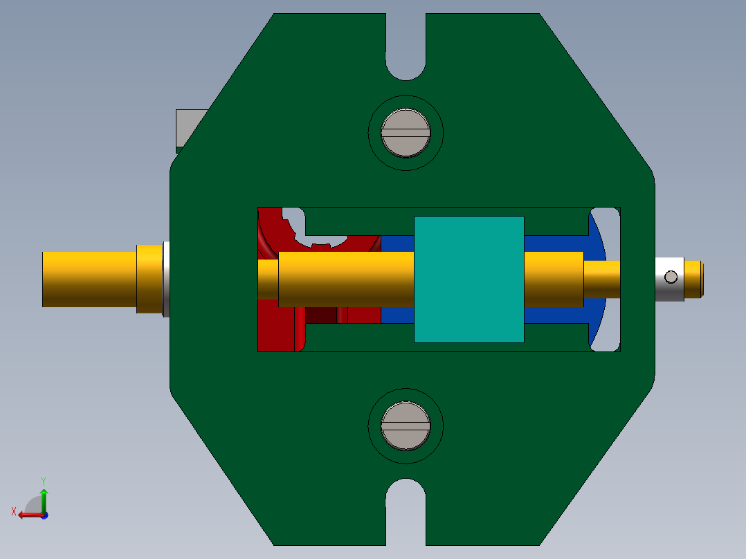 831003拨叉加工工艺及铣左端面75-40夹具设计【含三维SolidWorks】后视图