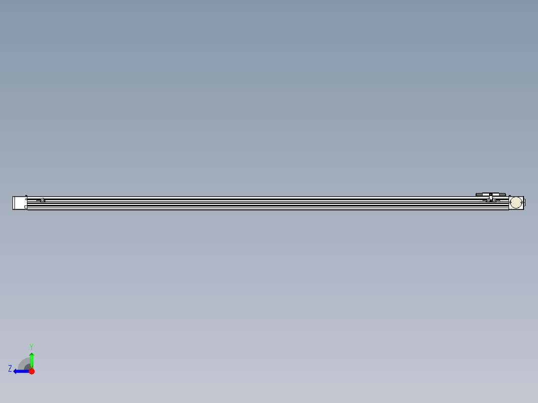 同步带滑台-欧规BC6-L120-S2100-L-P40-D3右视图