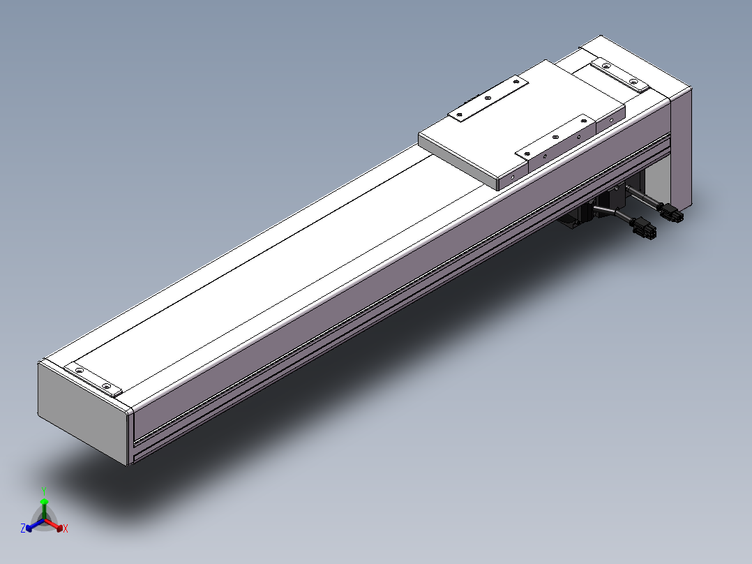 精密模组MC140-L05-500-BM-M200-C4正等轴测图