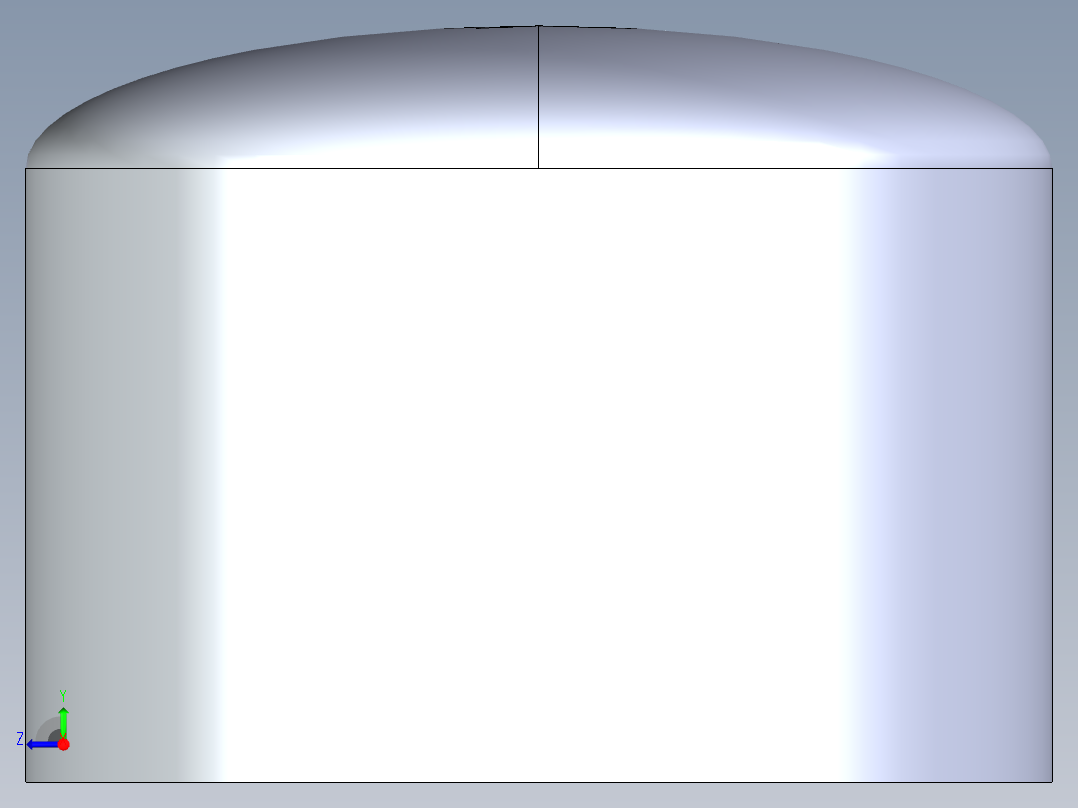 聚氯乙烯配件20-Sch80_Cap_FPT_848-030 _3in右视图