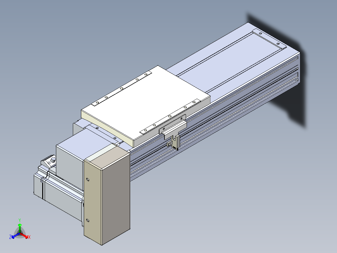 同步带全封闭直线模组TPA-HCB-120D-90-L150-RP-Y-P40-N3