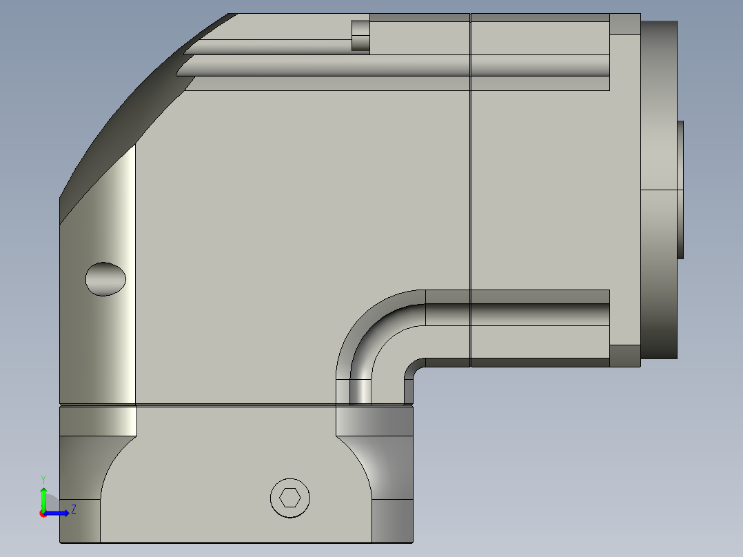 斜齿孔ZPGH115-L1 19-95-115-M8 KCZ20.STEP左视图