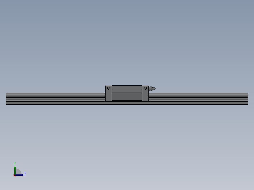 滑块HGW25CC左视图