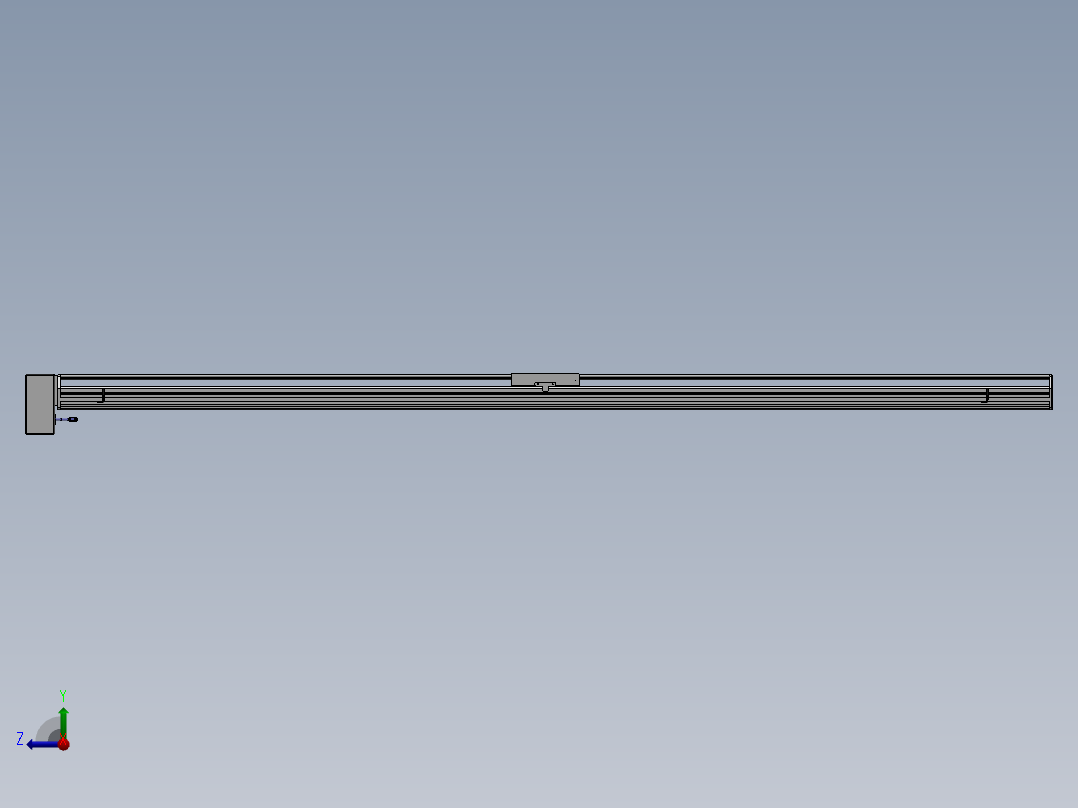 精密模组MT220-L150-3000-RD-M75-C4右视图