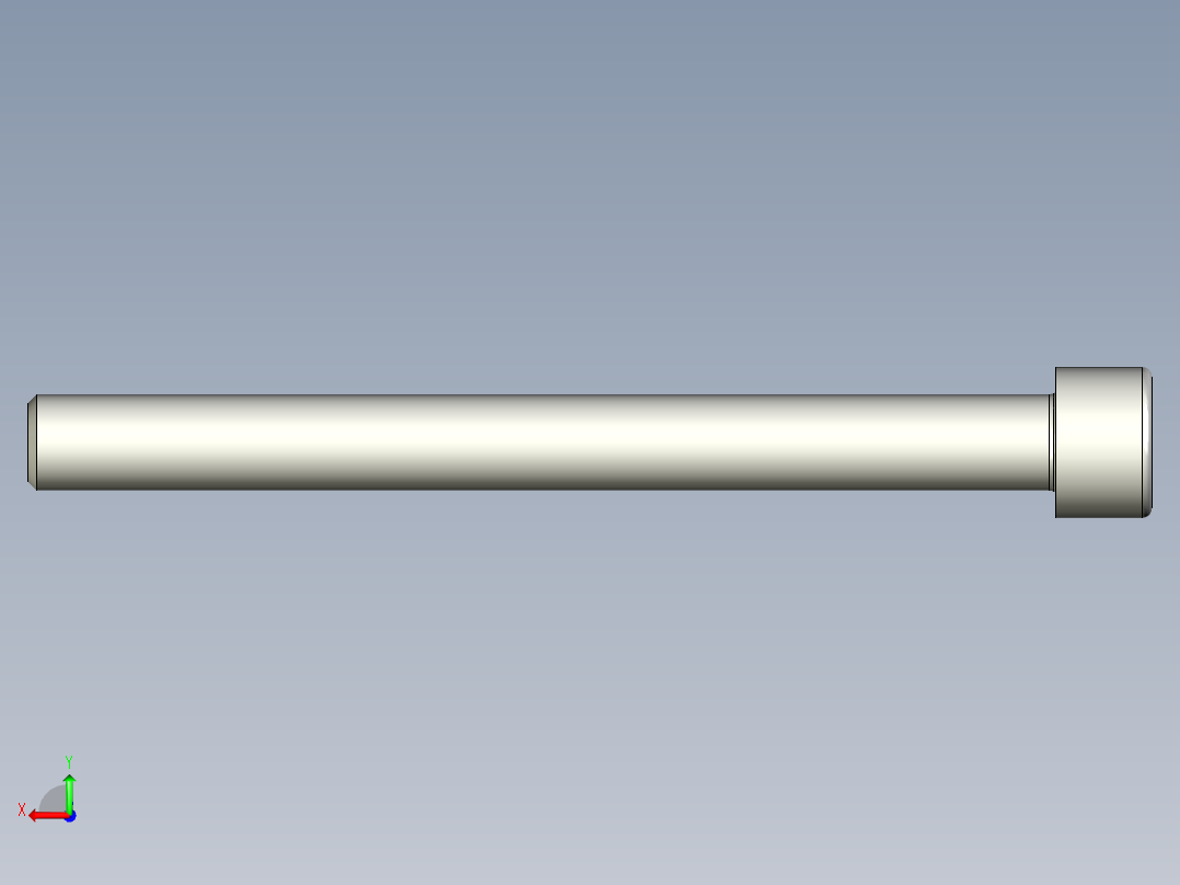 内六角螺钉-BOLT-M14-150-70-14-22-14-R1.4.stp后视图