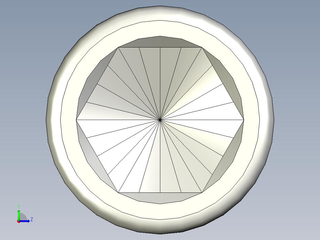 内六角螺钉-BOLT-M14-150-70-14-22-14-R1.4.stp左视图