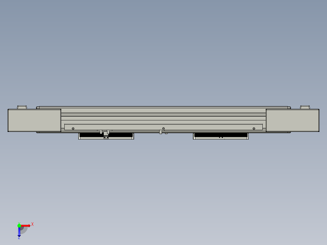 威洛博双电机滑台-VBC14S2-L50-S150-BLR-P40-C6俯视图