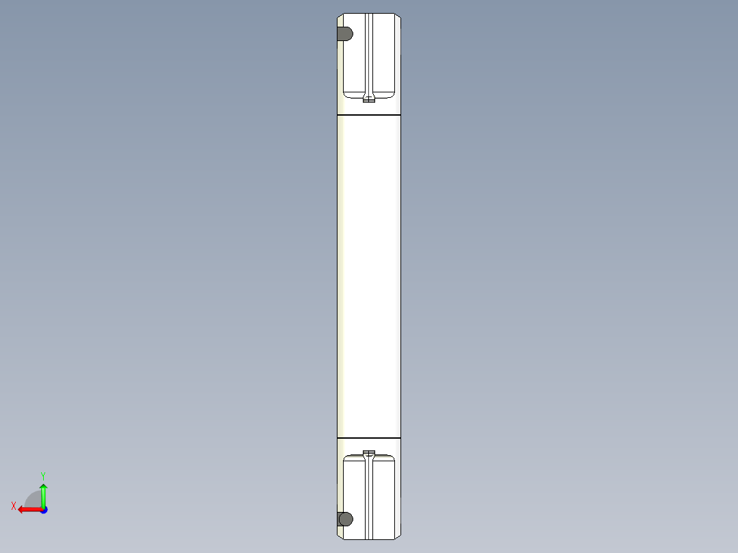 基恩士SL-V12H(S)_T_kc图纸模型后视图