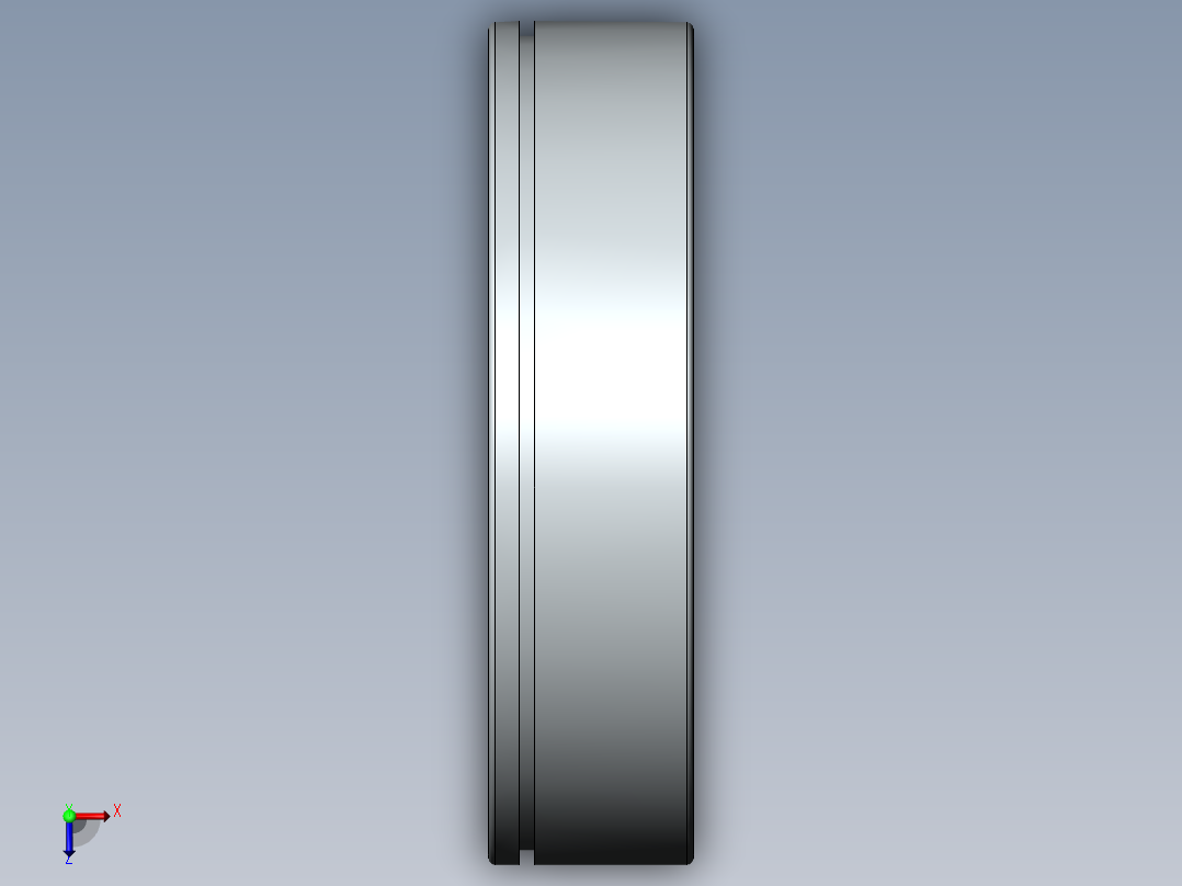 国标件-零件2俯视图