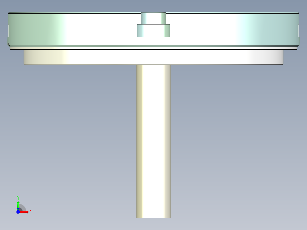 五轴配件前视图