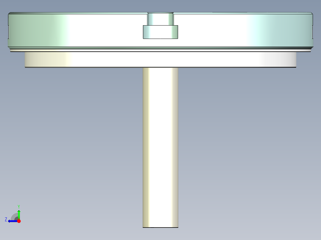 五轴配件右视图