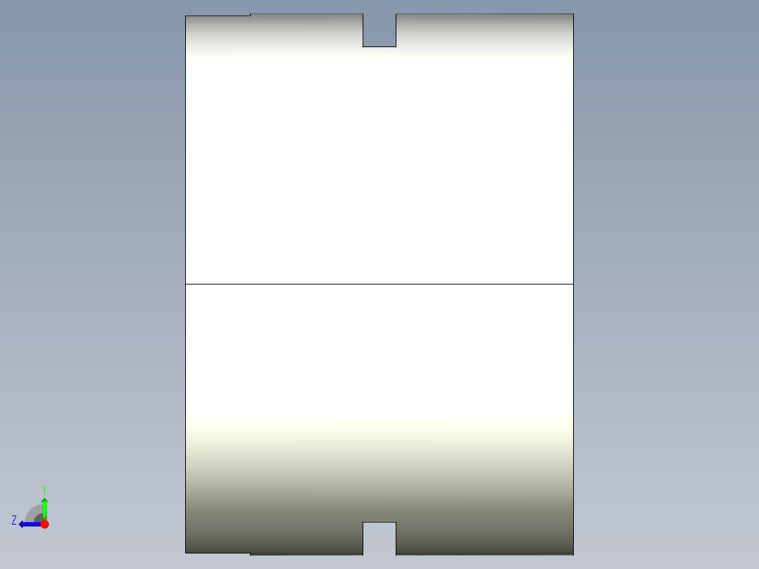 偏心塊2215-3D多系列多零件图纸模型右视图