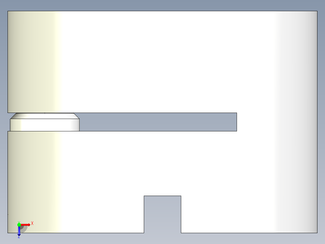 偏心塊2215-3D多系列多零件图纸模型俯视图
