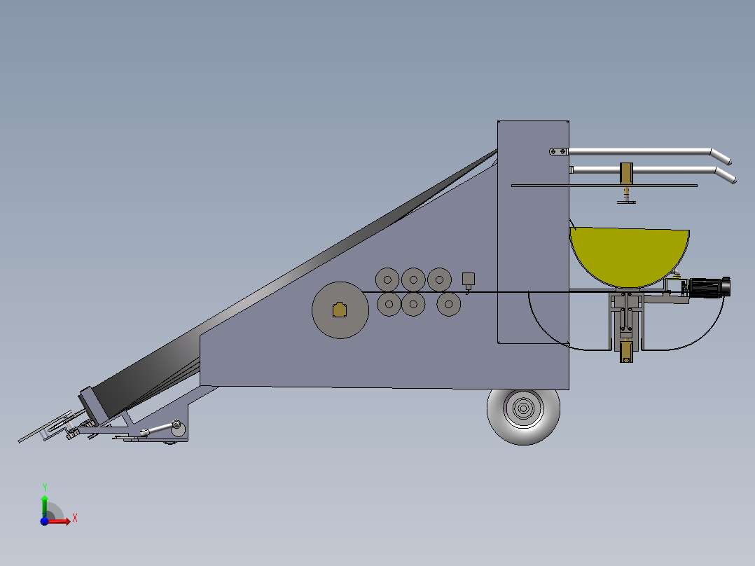 三维图(2)前视图