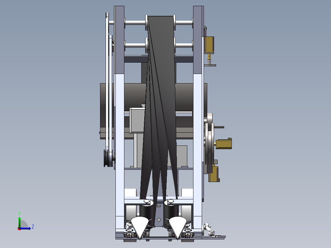 三维图(2)左视图