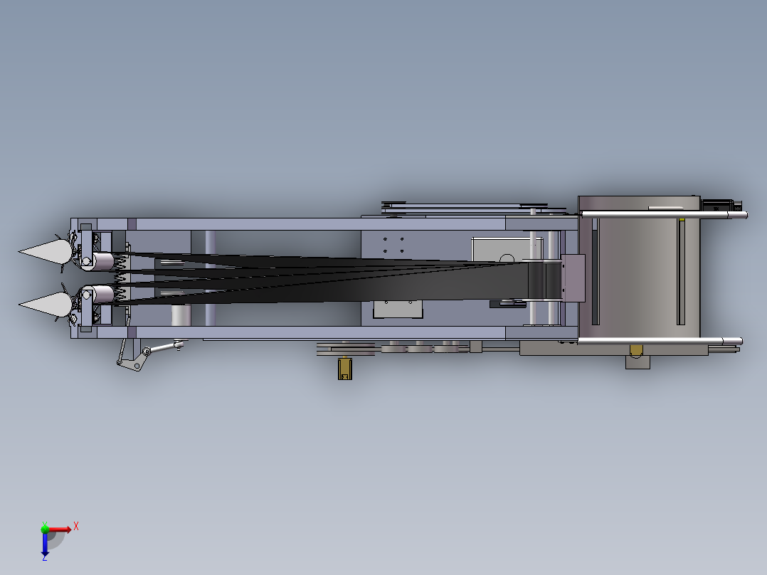 三维图(2)俯视图