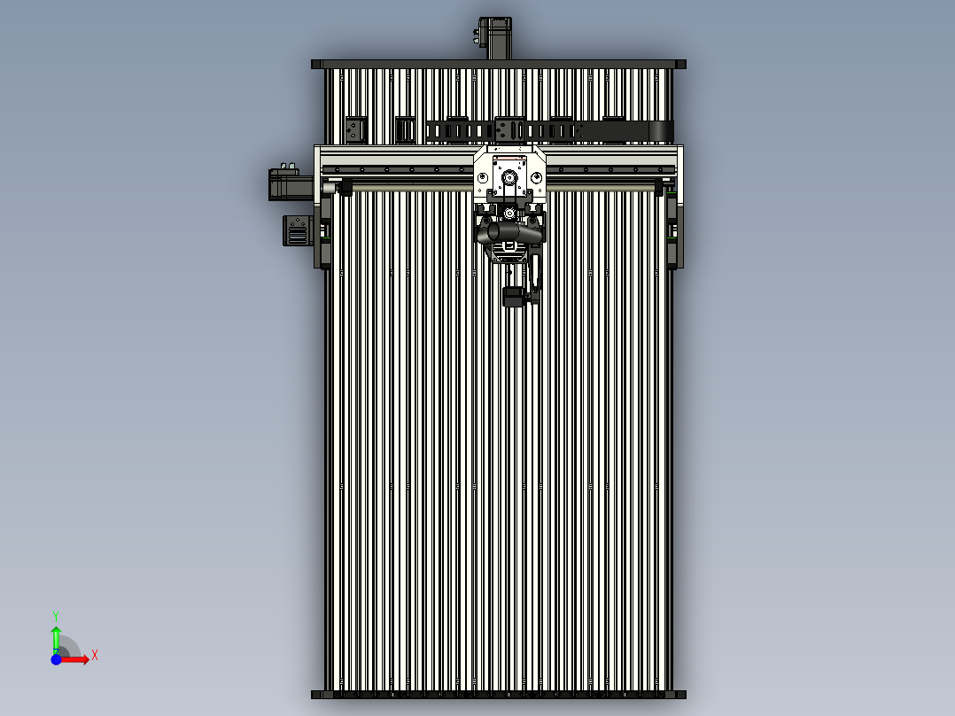 1250x650mm碾磨机前视图