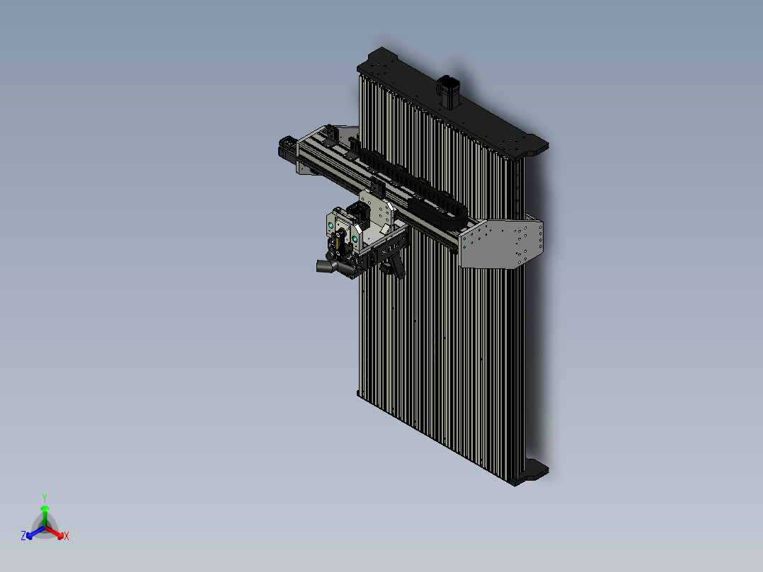 1250x650mm碾磨机正等轴测图