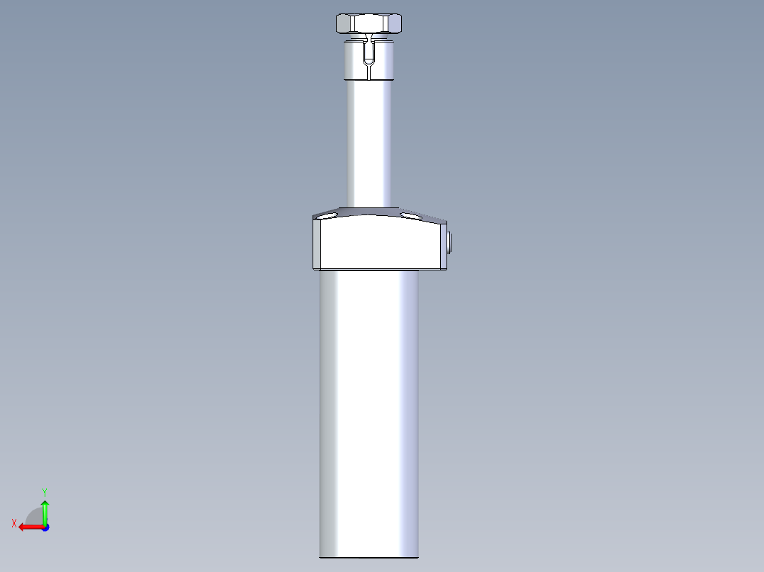 KOSMEKLHA0400-GL-Q40多系列多零件图纸模型后视图