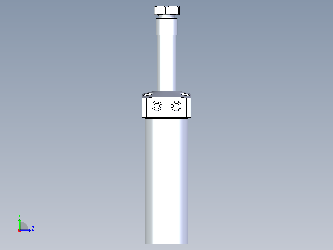 KOSMEKLHA0400-GL-Q40多系列多零件图纸模型左视图