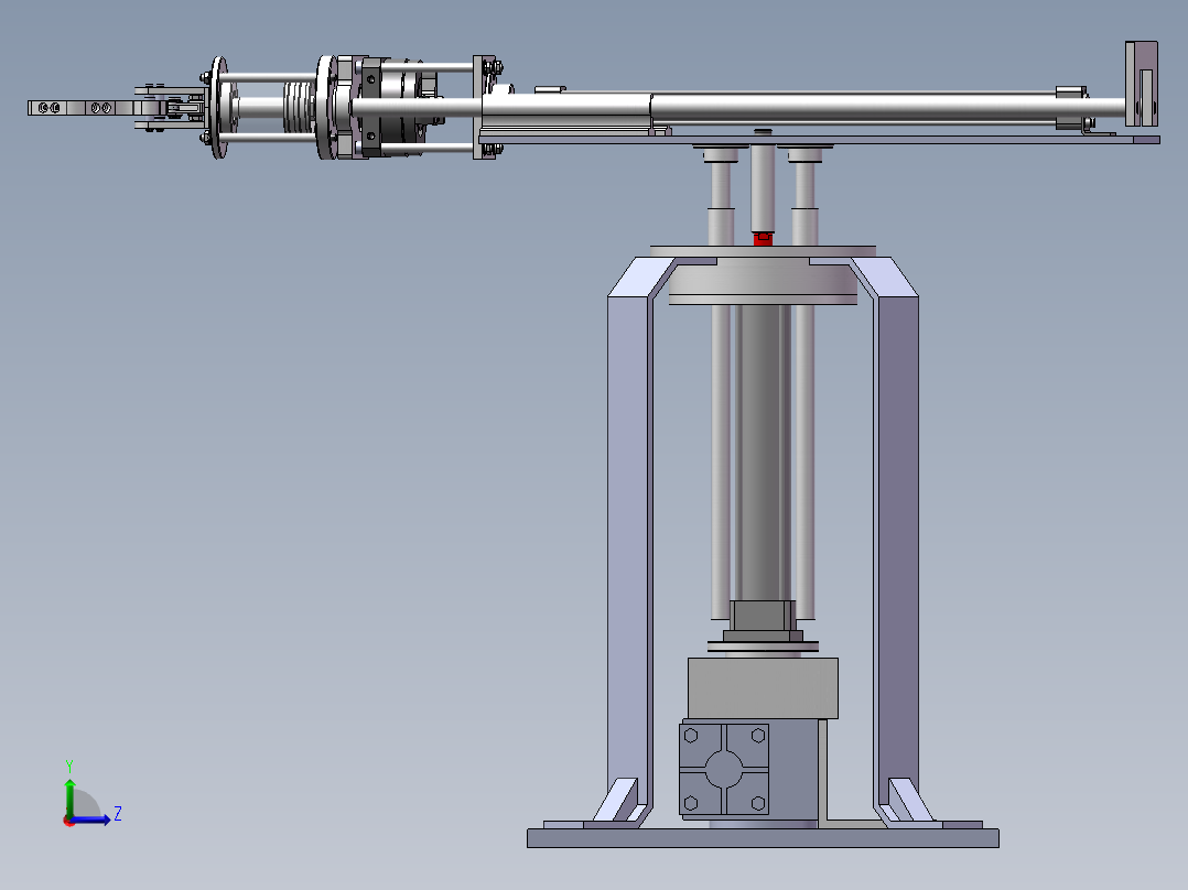 机械手（模拟动画）毕业设计 1左视图
