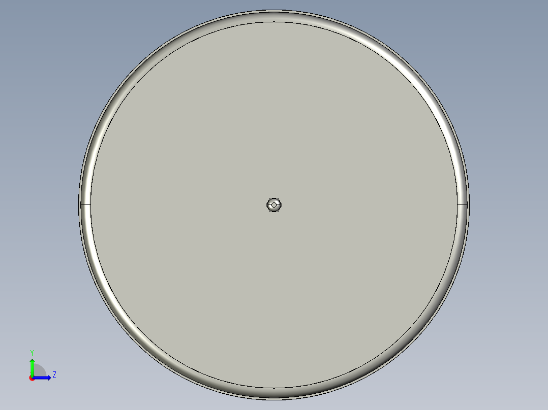 重力指示器SZ-3D多系列多零件图纸模型左视图