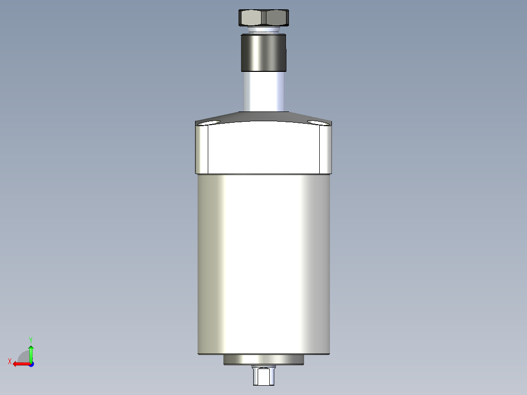 KOSMEKWHE2500-2GLD多系列多零件图纸模型后视图