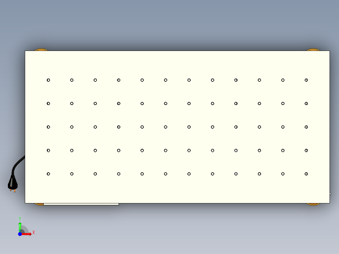 焊接台1300 650mm前视图