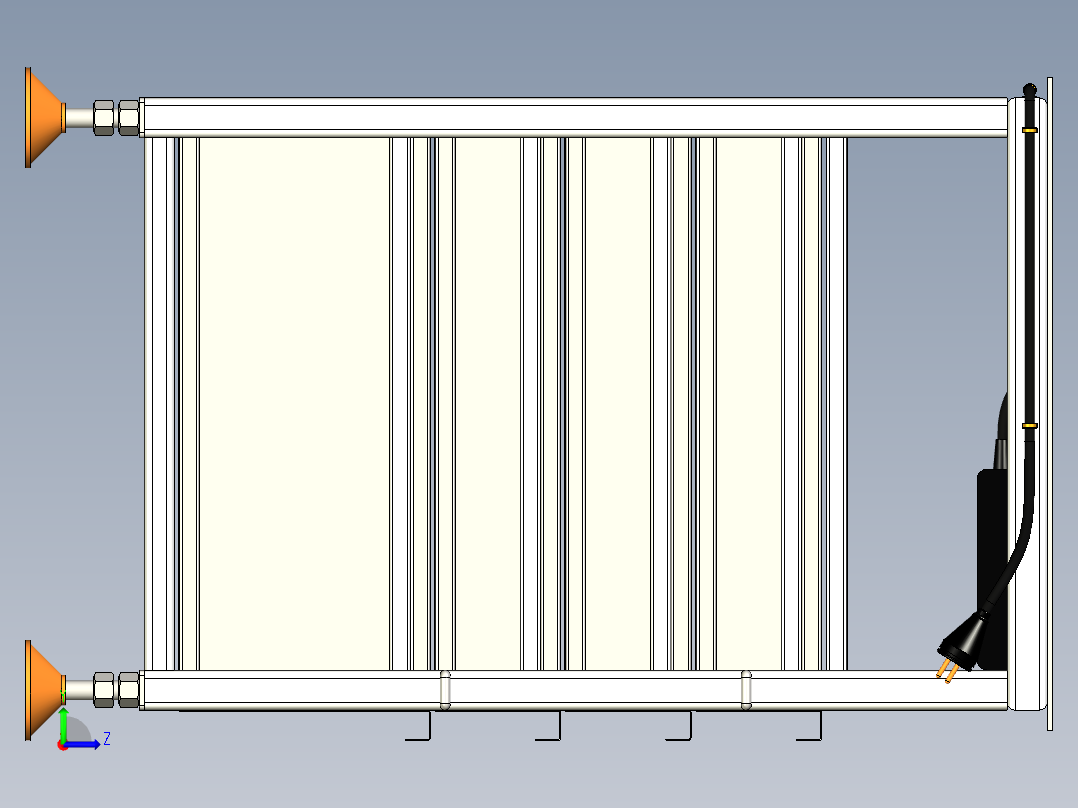 焊接台1300 650mm左视图